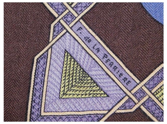 Hermès Seiden- und Kaschmir-Carré - Ansicht 10