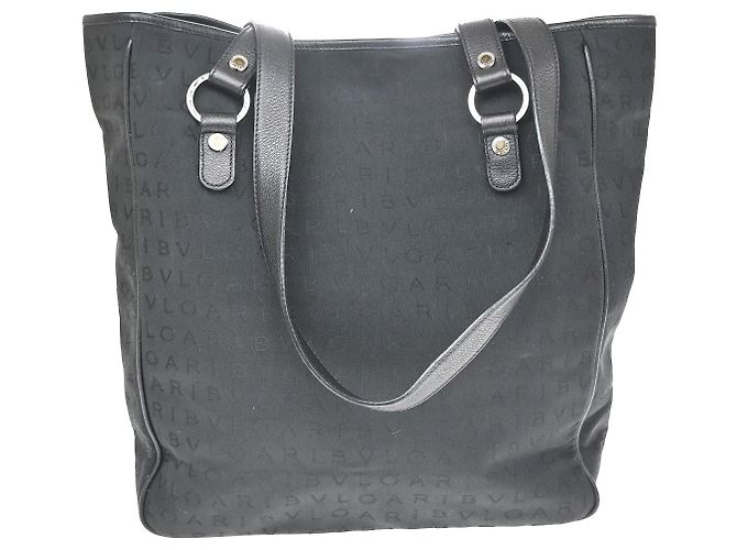 Bulgari Bvlgari Vintage Canvas Noir - vue 2