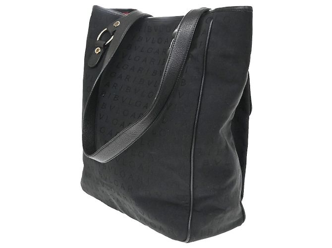 Bulgari Bvlgari Vintage Canvas Noir - vue 4