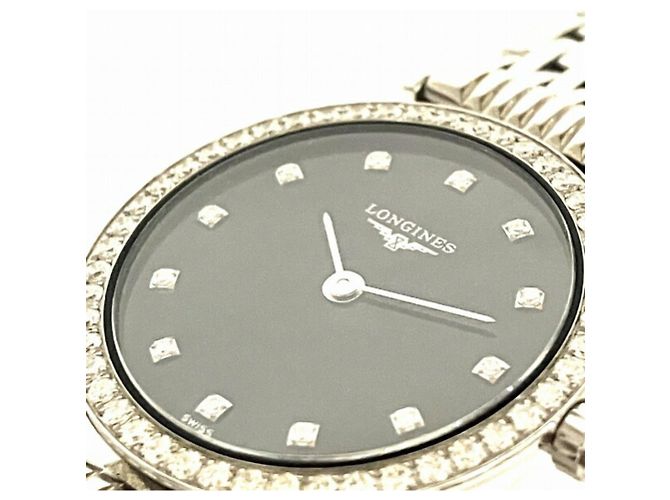 Reloj Longines Grand Classic L4.241.0 Quartz Diamond para mujer - vista 4