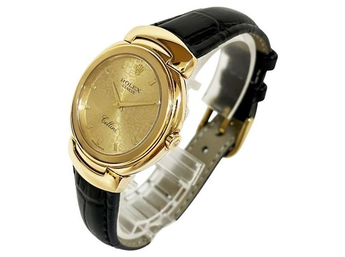 Rolex Cellini 6622 Quartz Armbanduhr aus 18K Gelbgold - Ansicht 2