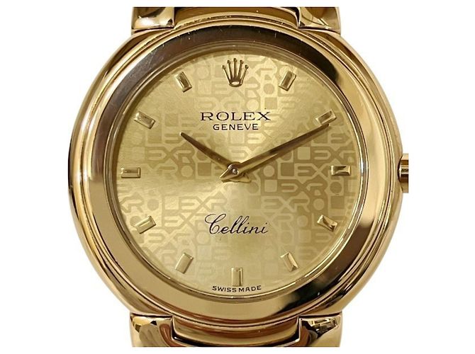 Rolex Cellini 6622 Quartz Armbanduhr aus 18K Gelbgold - Ansicht 4