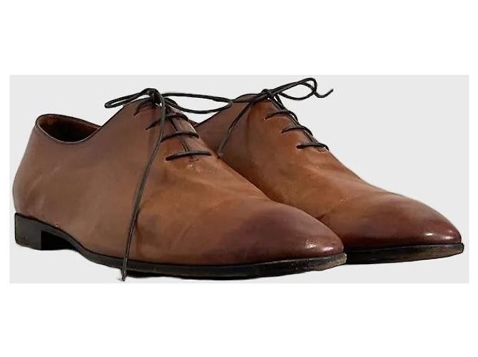Derby Berluti camel T.45 Cammello - vista 2