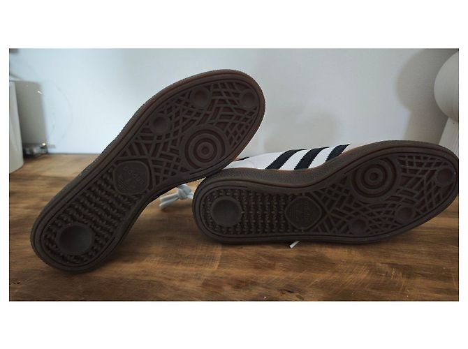 Sneakers Adidas Handball Spezial Bianco e Nero - vista 6