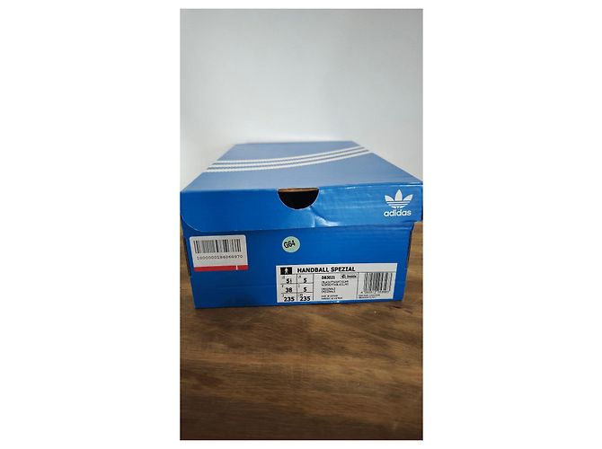 Sneakers Adidas Handball Spezial Bianco e Nero - vista 8