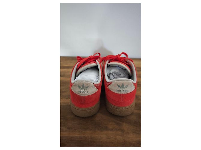 Adidas Handball Spezial Sneaker rot und weiß - Ansicht 3