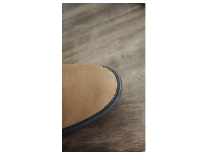 Stivali Timberland da Donna in Pelle Gialla - vista 8