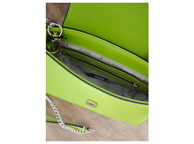 Sac à bandoulière Guess vert lime - vue 5