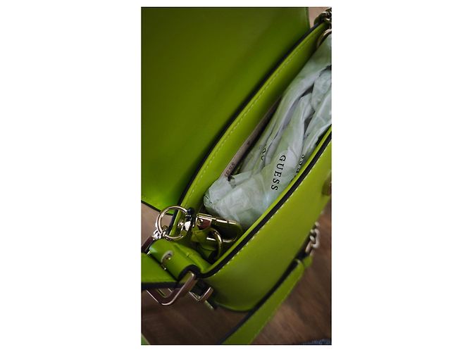 Sac à bandoulière Guess vert lime - vue 6