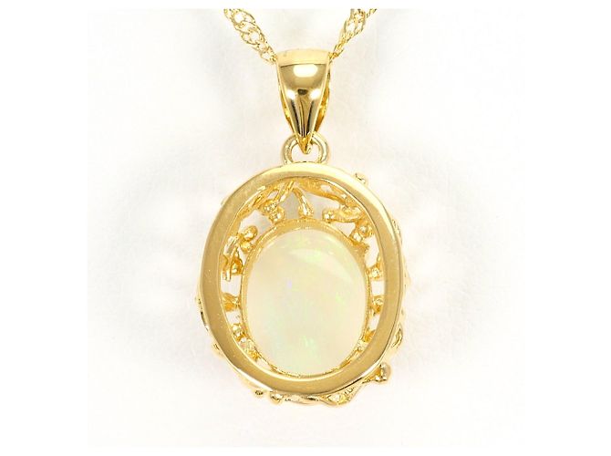 Autre Marque Collana in oro giallo 18K con opale - vista 4
