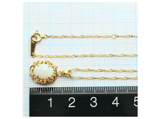 Autre Marque Collana in oro giallo 18K con opale - vista 5