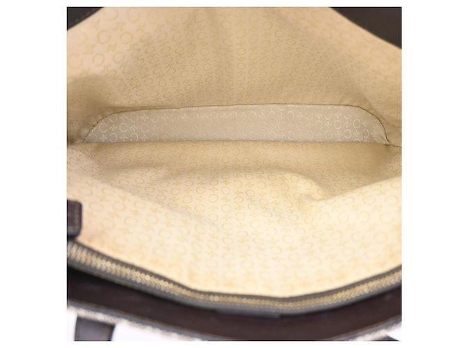Céline Celine Vintage Macadam Shopper Coated Canvas Medium - view 5