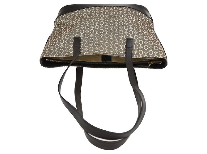 Céline Celine Vintage Macadam Shopper Coated Canvas Medium - view 7