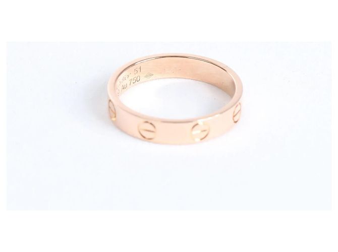 Cartier Mini Love Ring 750(YG) 3.1g 51 VXP819 Golden - Ansicht 10