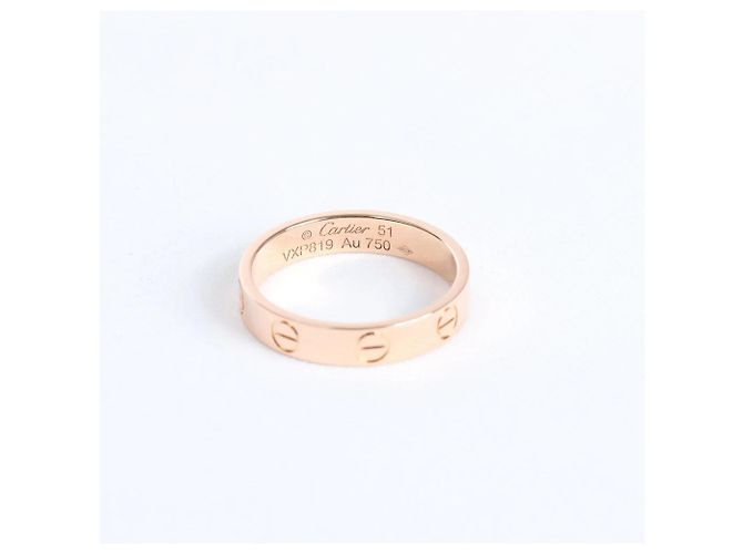 Cartier Mini Love Ring 750(YG) 3.1g 51 VXP819 Golden - Ansicht 4