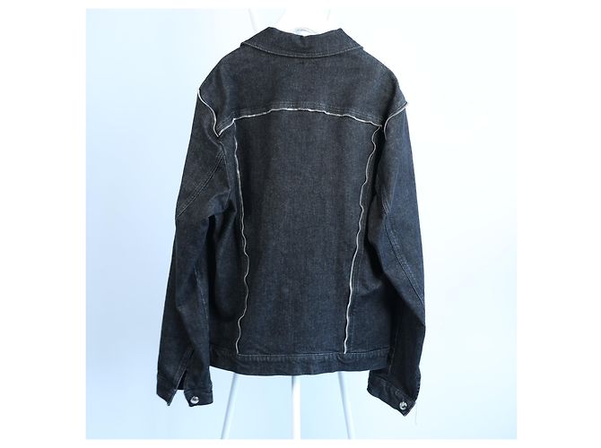 CoSTUME NATIONAL Dunkle Denimjacke, 48 IT - Ansicht 2