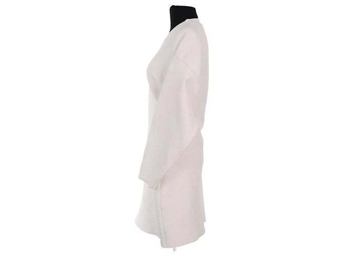 Autre Marque Vestido de viscosa beige WARDROBE.NYC - vista 3