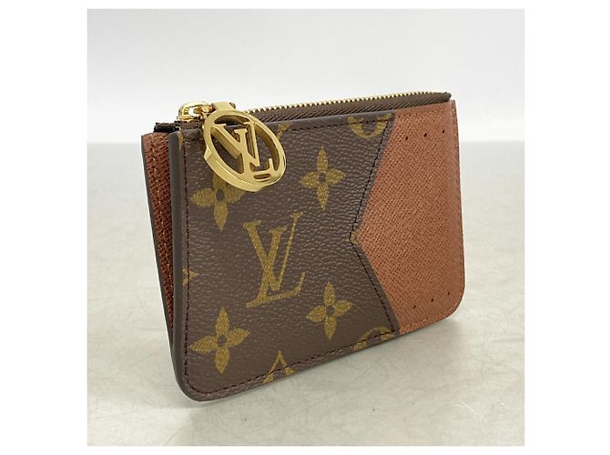 Louis Vuitton Monogram Portecartoromie Wallet/Coin Case Castaño - vista 2