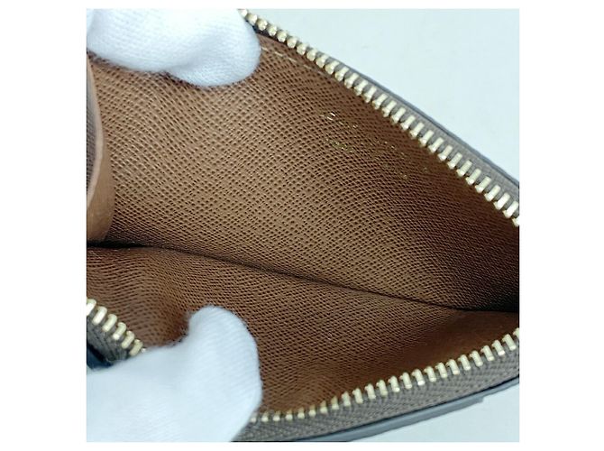 Louis Vuitton Monogram Portecartoromie Wallet/Coin Case Castaño - vista 3