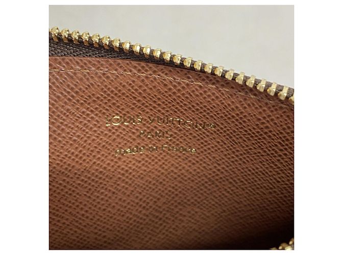 Louis Vuitton Monogram Portecartoromie Wallet/Coin Case Castaño - vista 4