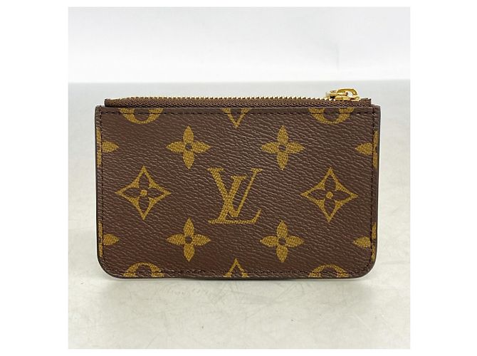Louis Vuitton Monogram Portecartoromie Wallet/Coin Case Castaño - vista 6