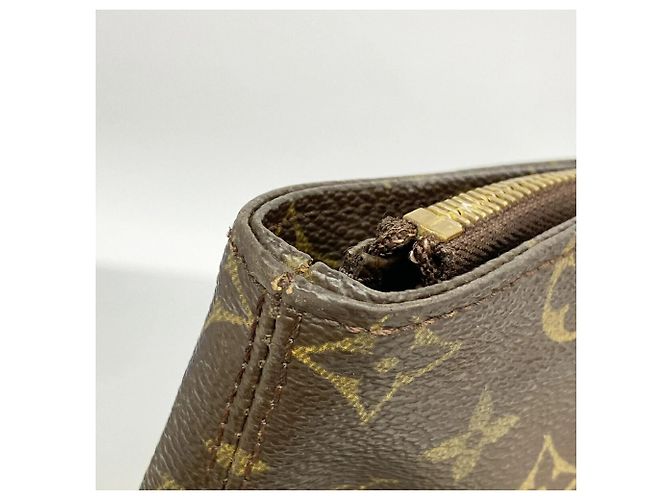 Bolso Cabas Mezzo Monogram Louis Vuitton Castaño - vista 13