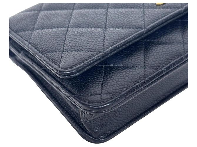 Chanel Wallet on Chain WOC Caviar Negro - vista 9