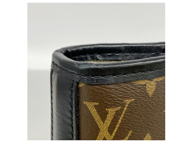 Louis Vuitton Monogram Macassar Weekend Tote PM Marron - vue 6