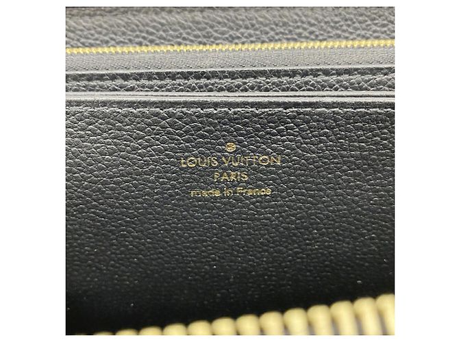 Louis Vuitton Monogram Empreinte Zippy Wallet M61864 Noir - vue 4