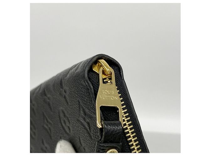 Louis Vuitton Monogram Empreinte Zippy Wallet M61864 Noir - vue 5