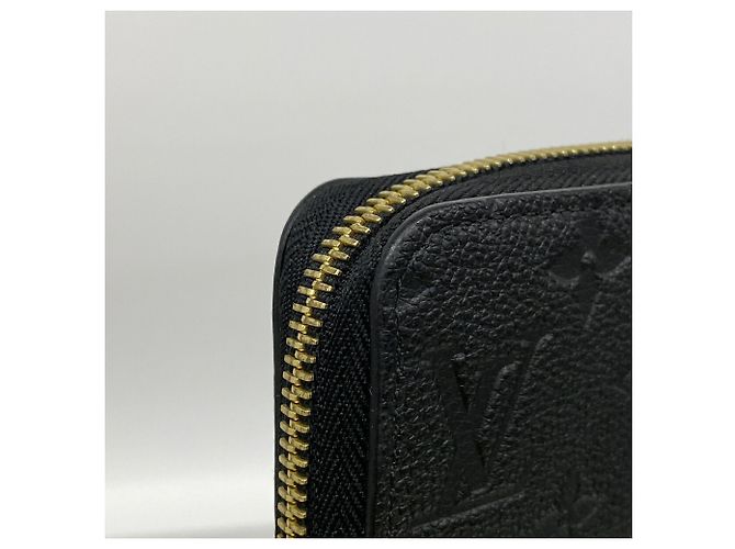 Louis Vuitton Monogram Empreinte Zippy Wallet M61864 Noir - vue 6