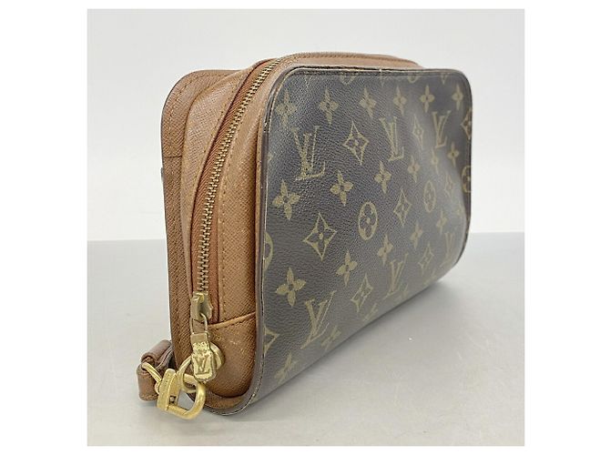 Sac pochette Louis Vuitton Monogram Orsay Marron - vue 2