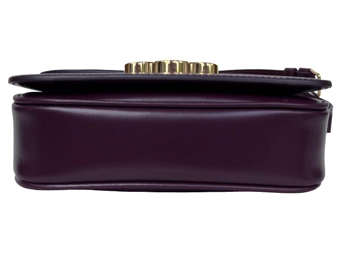 Céline Celine Triomphe Schultertasche Burgund - Ansicht 14