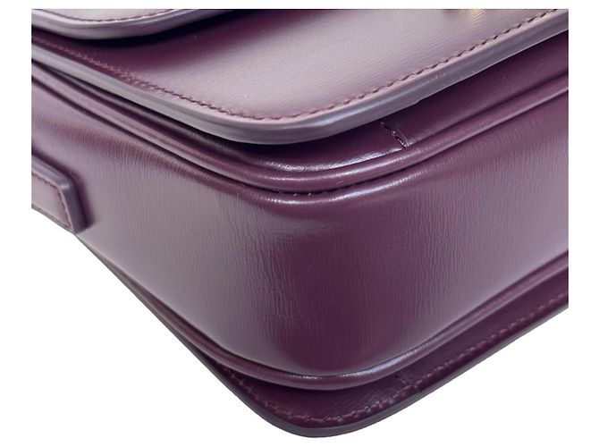Céline Celine Triomphe Schultertasche Burgund - Ansicht 6