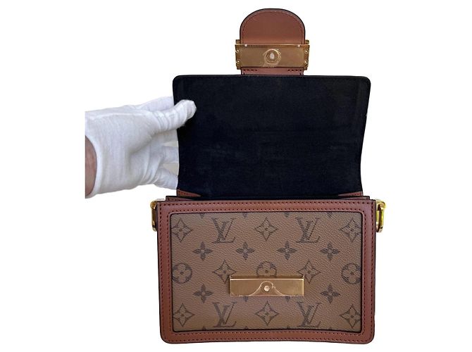 Louis Vuitton Mini Dauphine Monogram e Reverse Monogram - vista 11