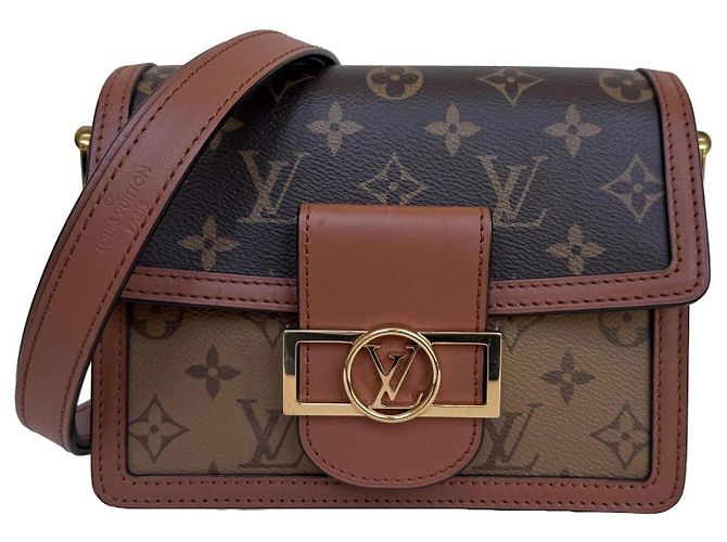 Louis Vuitton Mini Dauphine Monogram e Reverse Monogram - vista 2