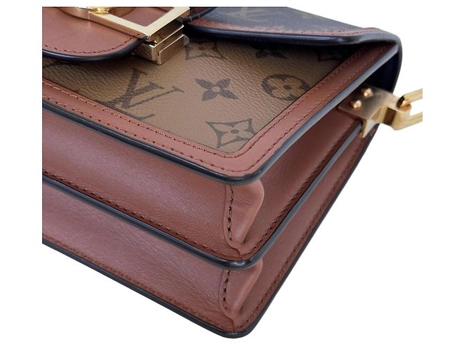 Louis Vuitton Mini Dauphine Monogram e Reverse Monogram - vista 5
