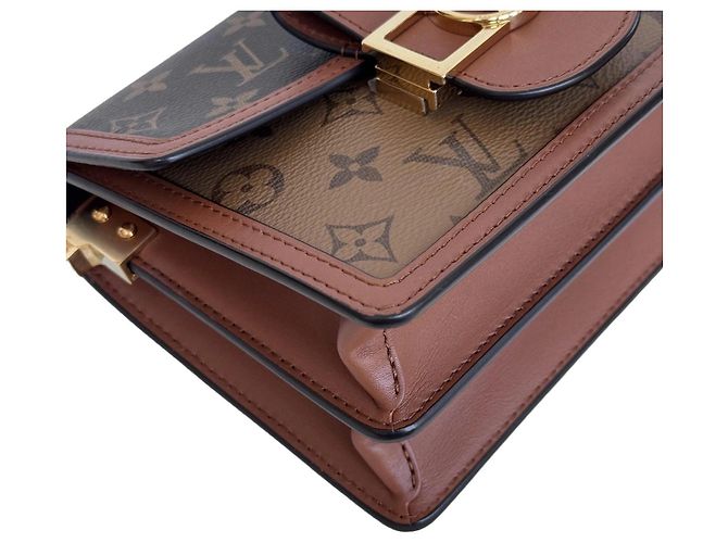 Louis Vuitton Mini Dauphine Monogram e Reverse Monogram - vista 6