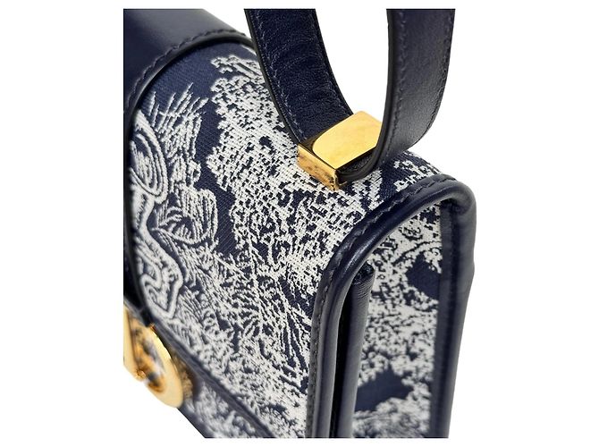 Christian Dior 30 Montaigne Toile de Jour Jacquard Reversível - Azul - vista 4