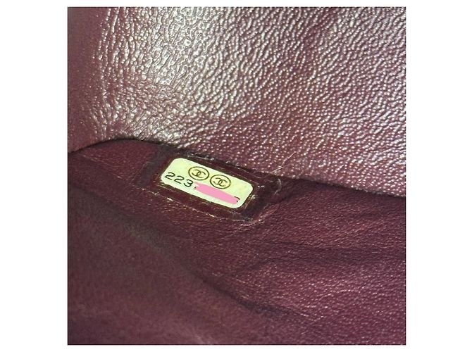 Classique Sac Chanel Classic Double Flap Medium Cuir d'Agneau Noir - vue 14