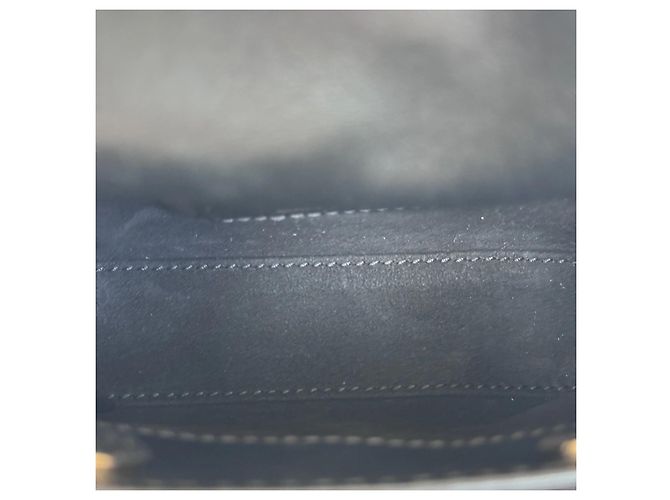 Borsa Dior Lady Dior Micro in Pelle d'Agnello Nera - vista 4