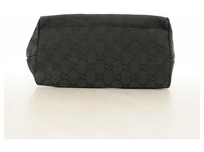 Borsa a tracolla Gucci in tela GG nera - vista 3