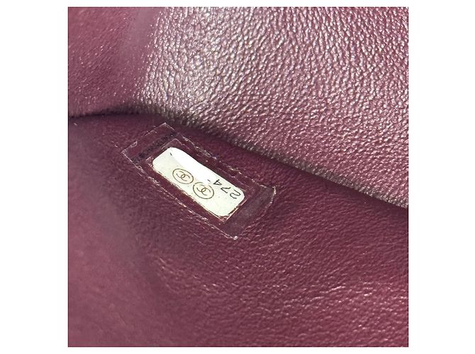 Timeless Chanel Classic Double Flap Medium Pele Cordeiro Preto Ouro - vista 7