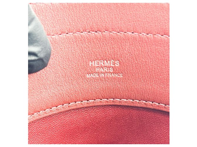 Hermès Hermes Aline Milo Lambskin and Swift Mini - vue 7