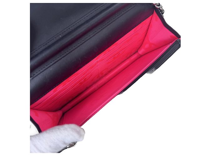 Chanel Cambon WOC Schwarz Lammleder - Ansicht 11