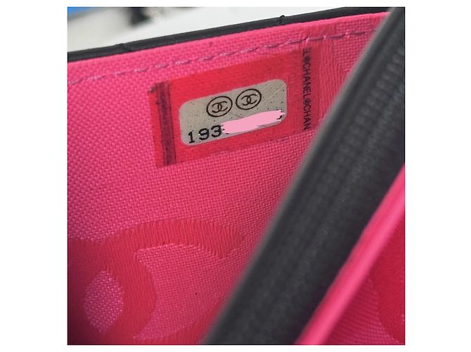 Chanel Cambon WOC Schwarz Lammleder - Ansicht 12