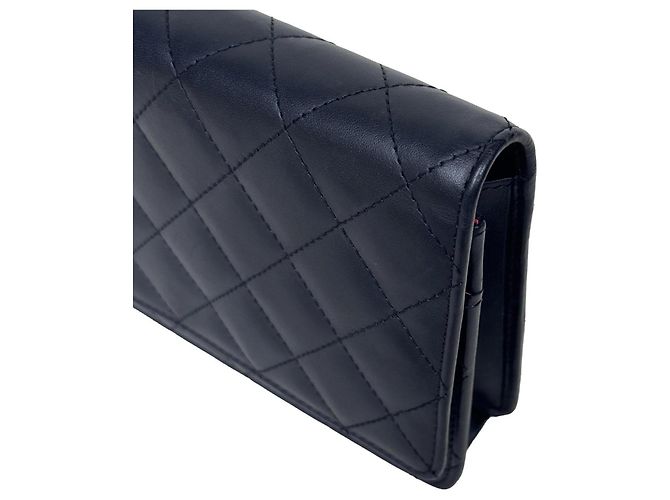 Chanel Cambon WOC Schwarz Lammleder - Ansicht 7
