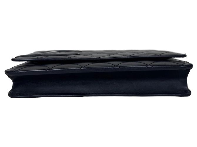 Chanel Cambon WOC Schwarz Lammleder - Ansicht 9