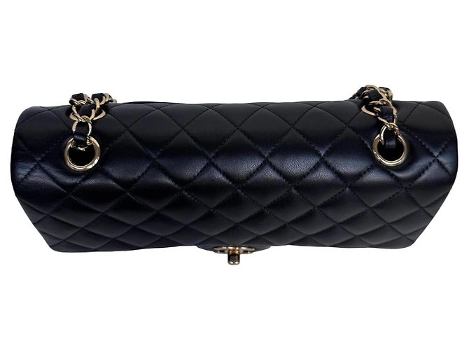 Timeless Bolso Chanel Classic Double Flap Medium Piel de Cordero Negra - vista 2