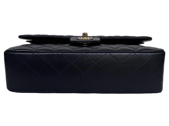 Timeless Bolso Chanel Classic Double Flap Medium Piel de Cordero Negra - vista 6